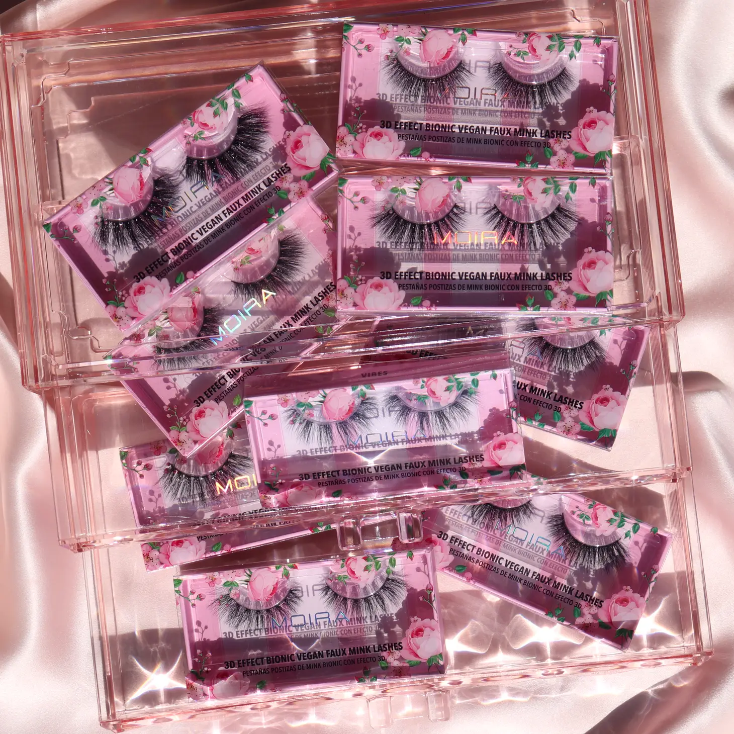 3D Effect Bionic Vegan Faux Mink Lashes Golden Hour
